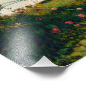 夏のモネの庭 フォトプリント            (角)