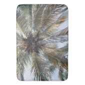 夏のヤシの木 ココナッツ リフレッシュ バスマット (正面縦)