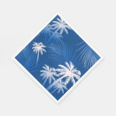夏のヤシの木 スタンダードランチョンナプキン (角)