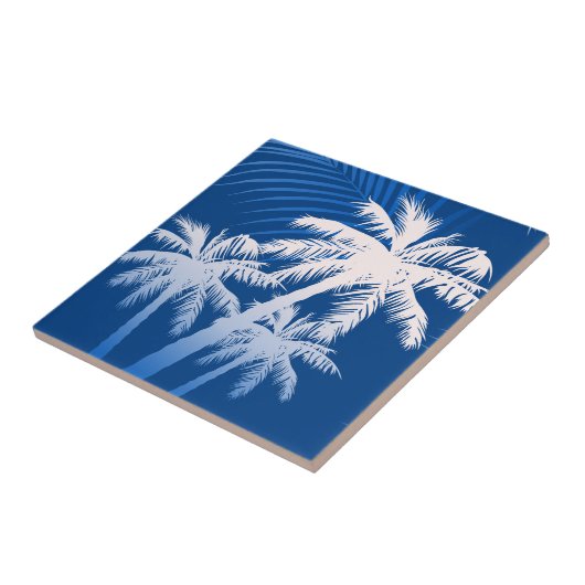 夏のヤシの木 タイル (側面)