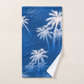 夏のヤシの木 バスタオルセット (ハンドタオル)