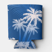 夏のヤシの木 缶クーラー (裏面)