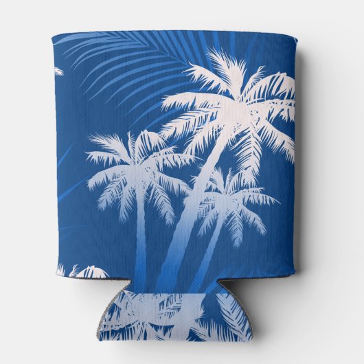 夏のヤシの木 缶クーラー (裏面)