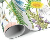 夏のヤナギとトンボ ラッピングペーパー (ロールコーナー)