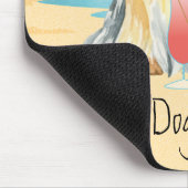 夏のヨークシャーテリア マウスパッド (コーナー)