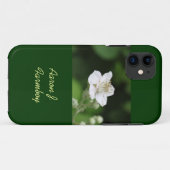 夏のラズベリーの花 グリーン iPhone 5 ケース Case-Mate iPhoneケース (裏面(横))