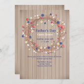 夏のリース招待状 招待状 (正面/裏面)