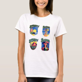 夏のレディースTシャツ Tシャツ