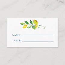 夏のレモンと葉