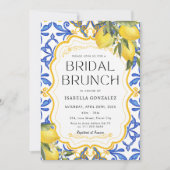 夏のレモン メディテレーニアンブライダルブランチ 招待状 (正面)