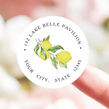 夏のレモン 返送先住所