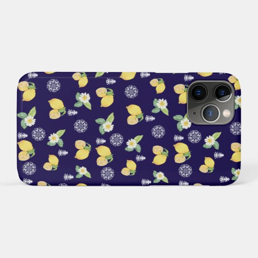 夏のレモン Case-Mate iPhoneケース (裏面(横))