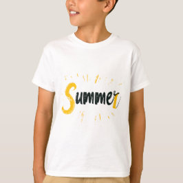 夏のロゴ – 夏文字デザイン Tシャツ
