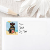 夏のロットワイラー ラベル (インサイチュ)