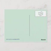 夏のロマンス タツノオトシゴ ポストカード (裏面)