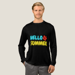 夏のロングスリーブTシャツ トライブレンドTシャツ