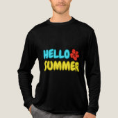 夏のロングスリーブTシャツ トライブレンドTシャツ (正面)