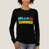 夏のロングスリーブTシャツ トライブレンドＴシャツ (正面)