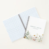 夏のワイルドフラワー畑 ノートブック (内部)