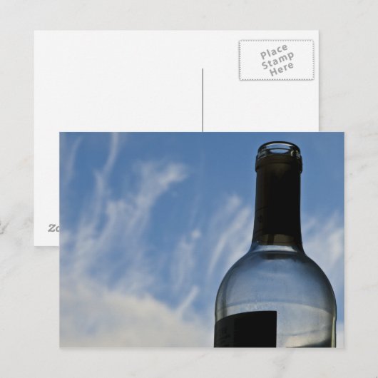 夏のワイン ポストカード (正面/裏面)