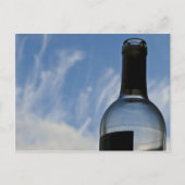 夏のワイン ポストカード (正面)