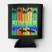 夏のヴィンテージヤシ 缶クーラー (正面)