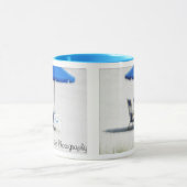 夏の不精な日 マグカップ (中央)