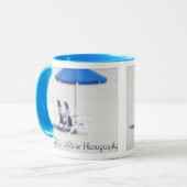 夏の不精な日 マグカップ (正面左)