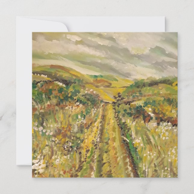 夏の丘陵 (正面)