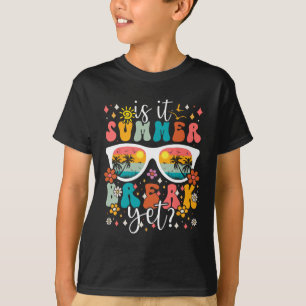 夏の休みはもう来た?レトロでかっこいい、学校最後の日! Tシャツ