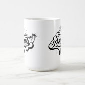 夏の休日テーマ コーヒーマグカップ (中央)
