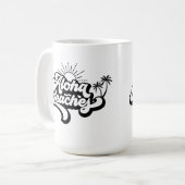 夏の休日テーマ コーヒーマグカップ (正面左)