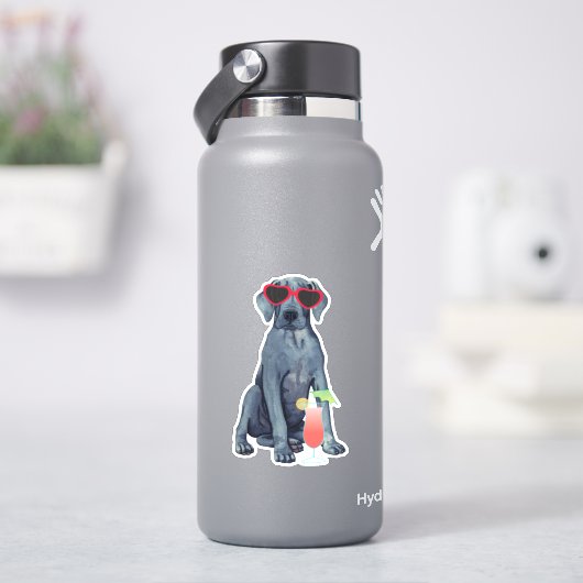 夏の偉大なダンのビニールのシール シール (HydroFlask)