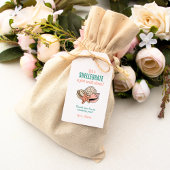 夏の先生感謝シーシェルサンキュー ギフトタグ