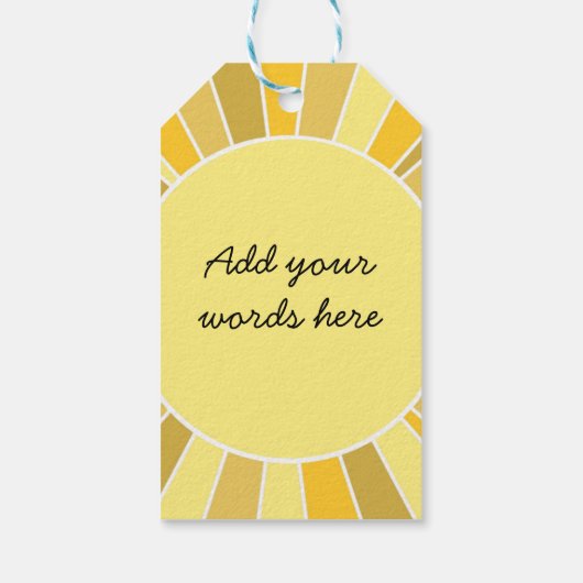 夏の先生 ギフトタグ (裏面)