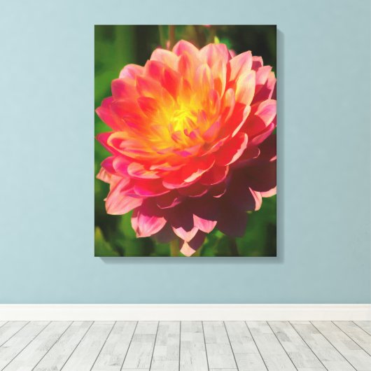 夏の光景 キャンバスプリント (インサイチュ (ウッドフロア))