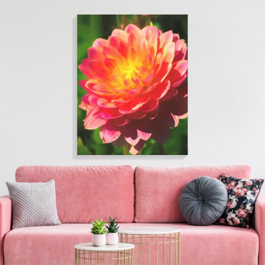 夏の光景 キャンバスプリント (インサイチュ (リビング))