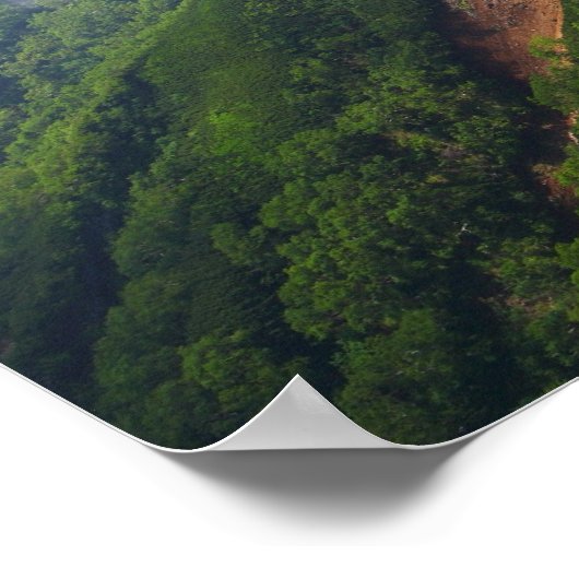 夏の八ヶ岳 ポスター (角)