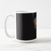夏の冒険: 私の「なぜ」を思い出す コーヒーマグカップ (左)