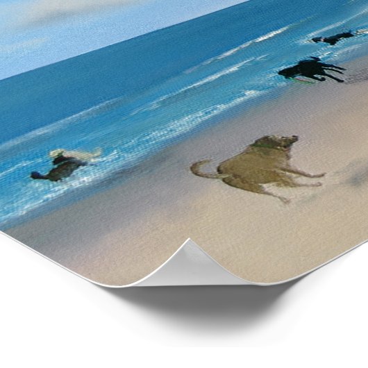 夏の前足 ポスター (角)