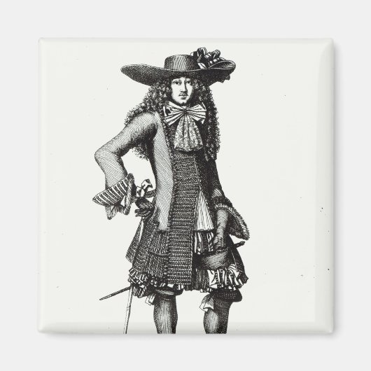 夏の剣のドレス, 1675 マグネット (正面)