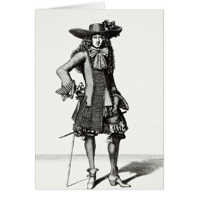 夏の剣の服1675年 (正面)
