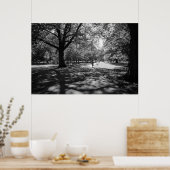 夏の午後にBute Park。ウェールズ・カーディフ ポスター (キッチン)