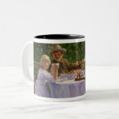 夏の午後のお茶 ツートーンマグカップ (正面左)