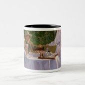 夏の午後のお茶 ツートーンマグカップ (中央)