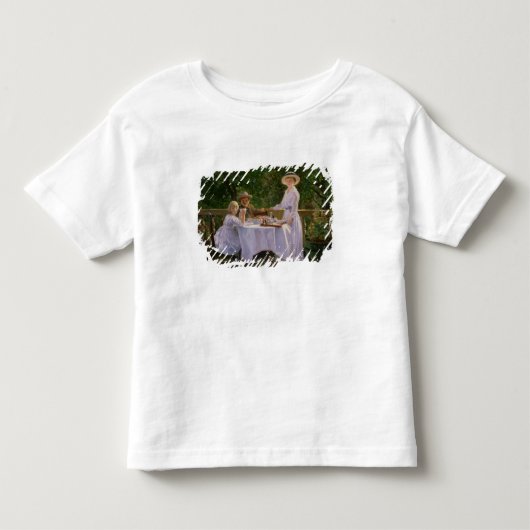 夏の午後のお茶 トドラーTシャツ (正面)