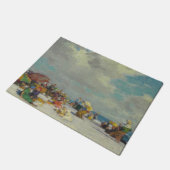 夏の午後のビーチ（E.H.ポットサスト） ドアマット (アングル)