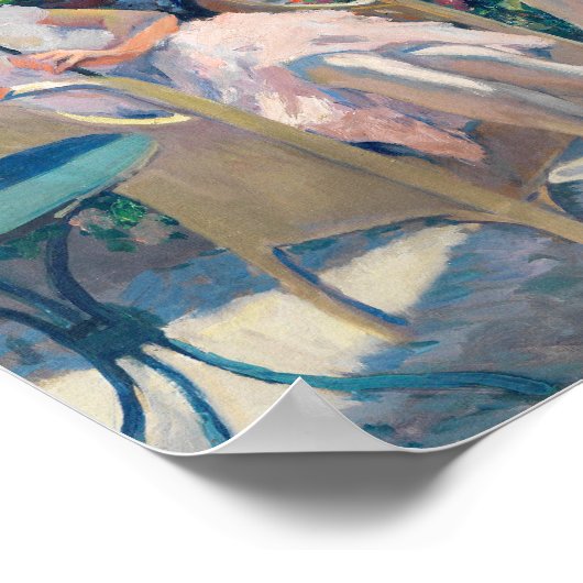 夏の午後の湖 | エドワード・キュケル ポスター (角)