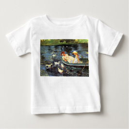 『夏の午後』(なつのごご、英: Summertime)(メリー・カサット作) ベビーTシャツ