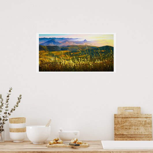 夏の午後 ポスター (キッチン)